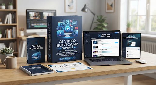 AI Video Bootcamp Bundle Mockup